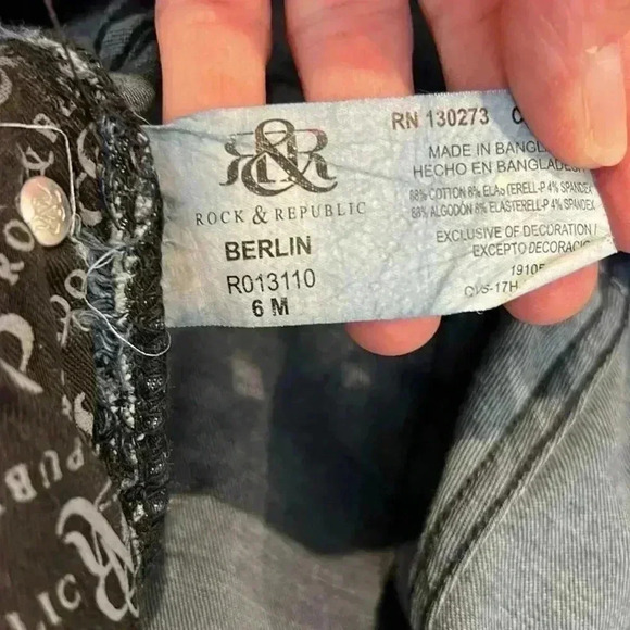 Rock and Republic Berlin skinny jeans size 6. In great condition! - Picture 12 of 12